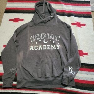 Zodiac Academy Men's Hooded Sweatshirt - Gray